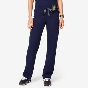 FIGS Navy Livingston Basic Scrub Pants Size Small